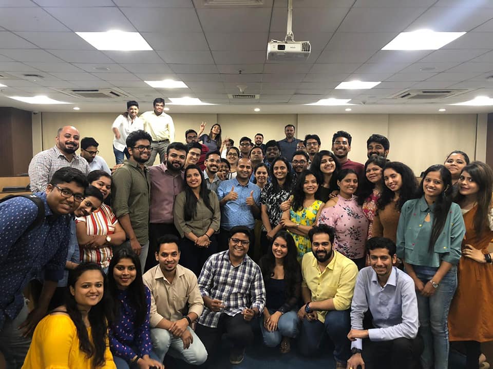 Digital Marketing Course conducted at NMIMS College by Hitesh Motwani, Digital Marketing Trainer
