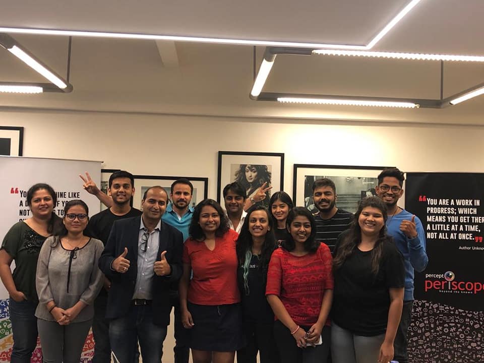 Digital Marketing Workshop conducted for Percept Ltd by Hitesh Motwani